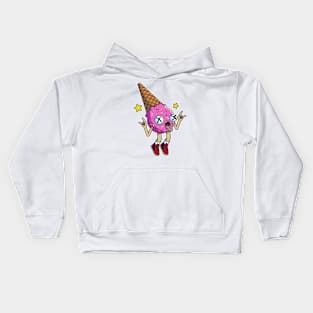 Ice Cream Cone Kids Hoodie